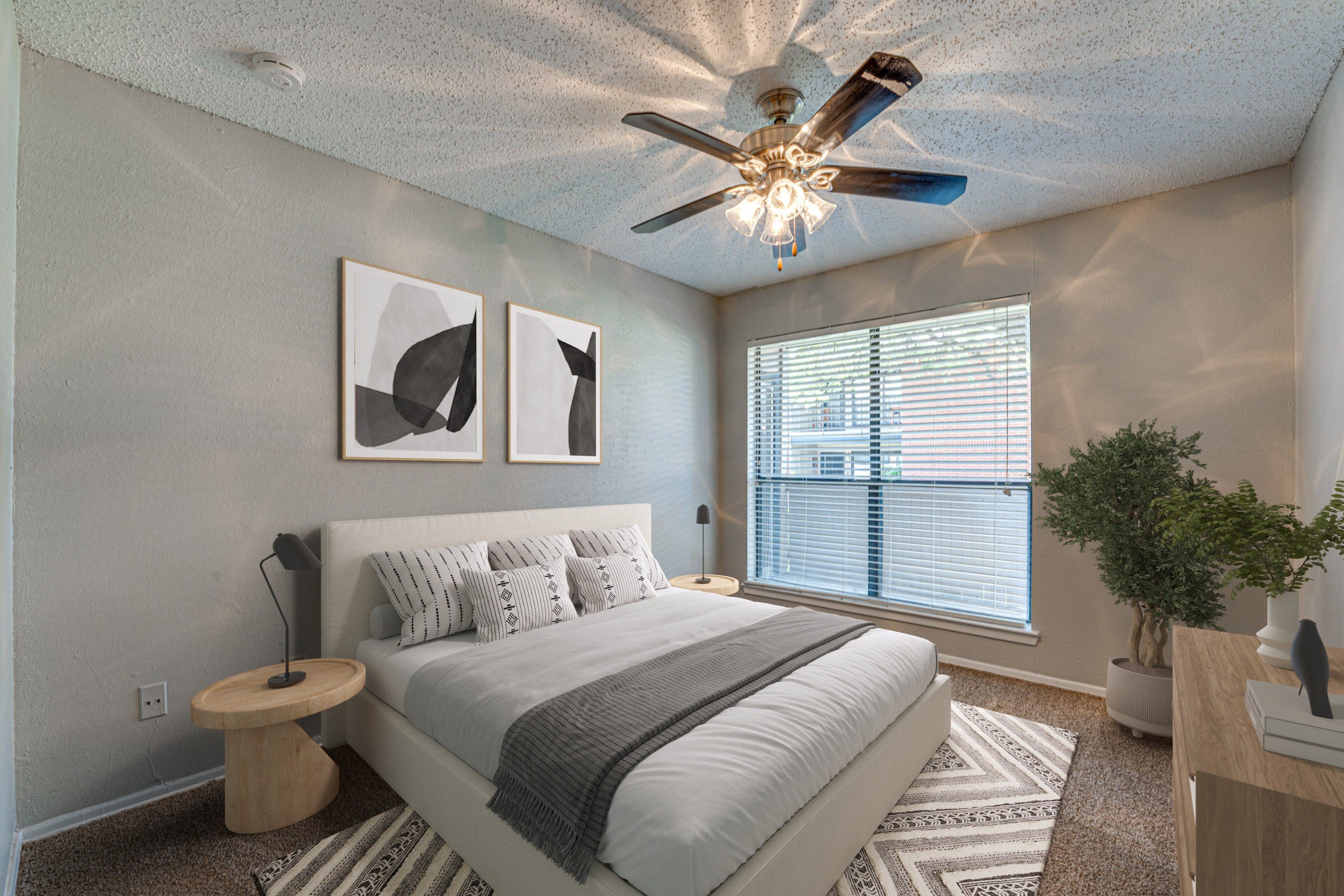 Classic Bedroom at Bardin Oaks Apartments, Texas, 76018